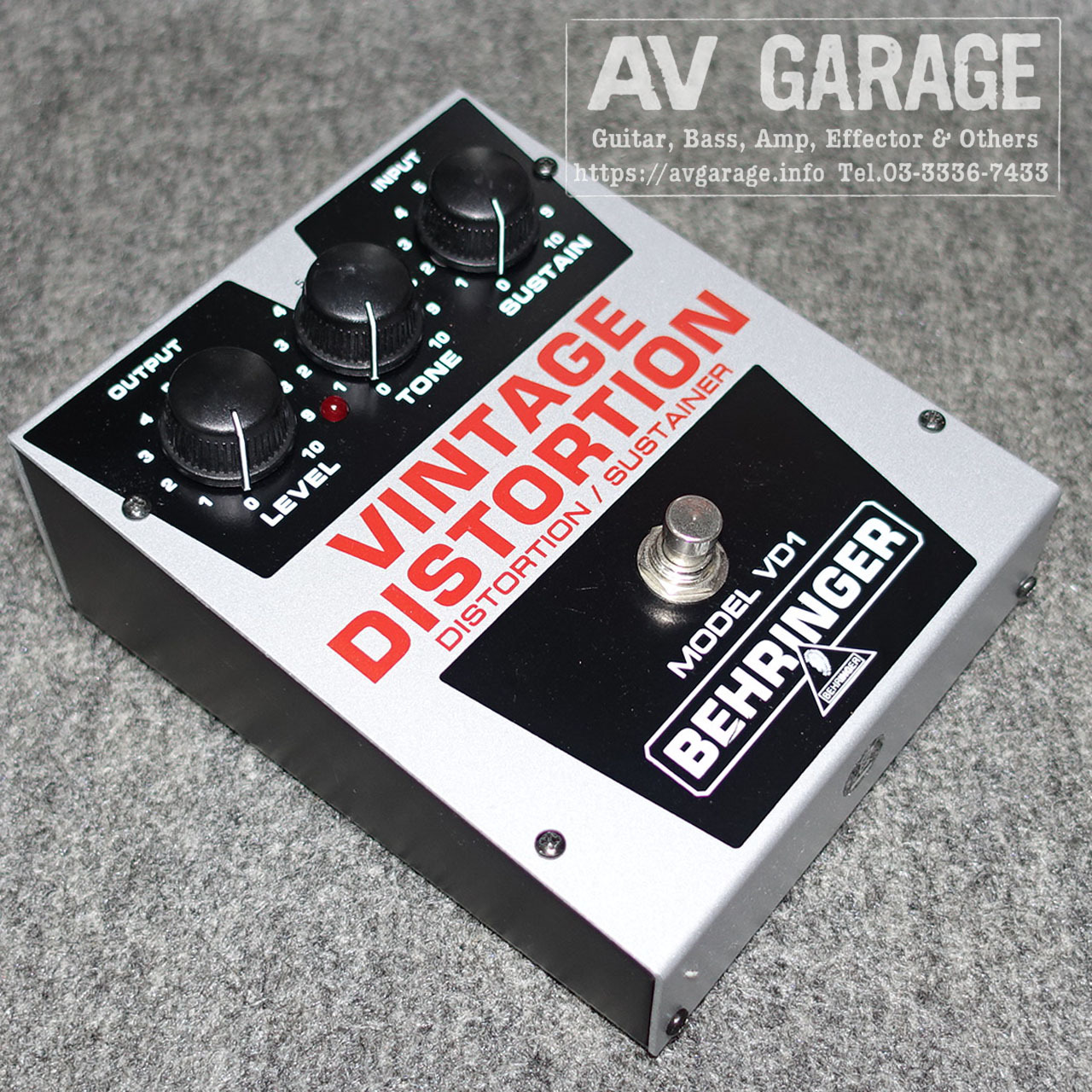BEHRINGER VD1 VINTAGE DISTORTION（中古）【楽器検索デジマート】