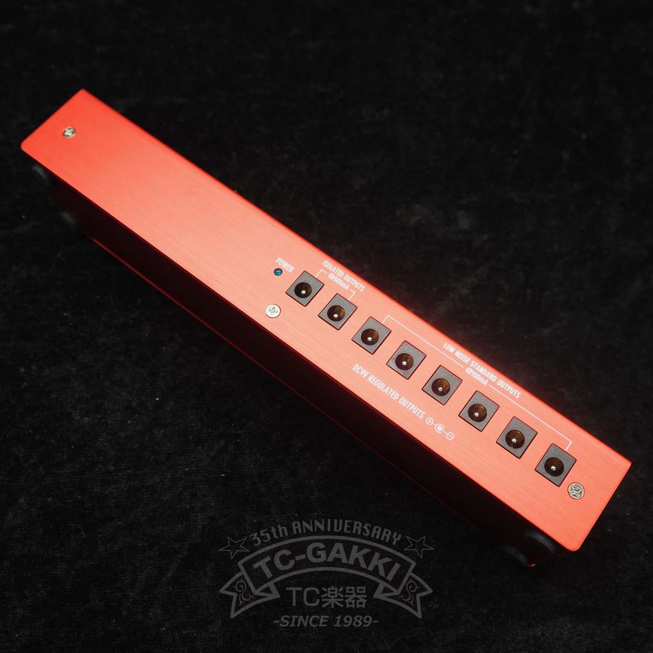 Free The Tone PT-5D AC POWER DISTRIBUTOR with DC POWER SUPPLY (Red