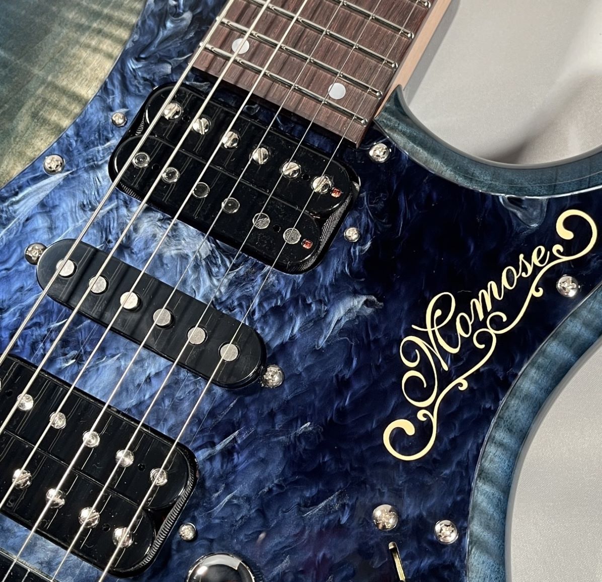 momose 【現物画像/限定5本生産】MC24-MV-TOCHI25/NJ Dark Blue Burst