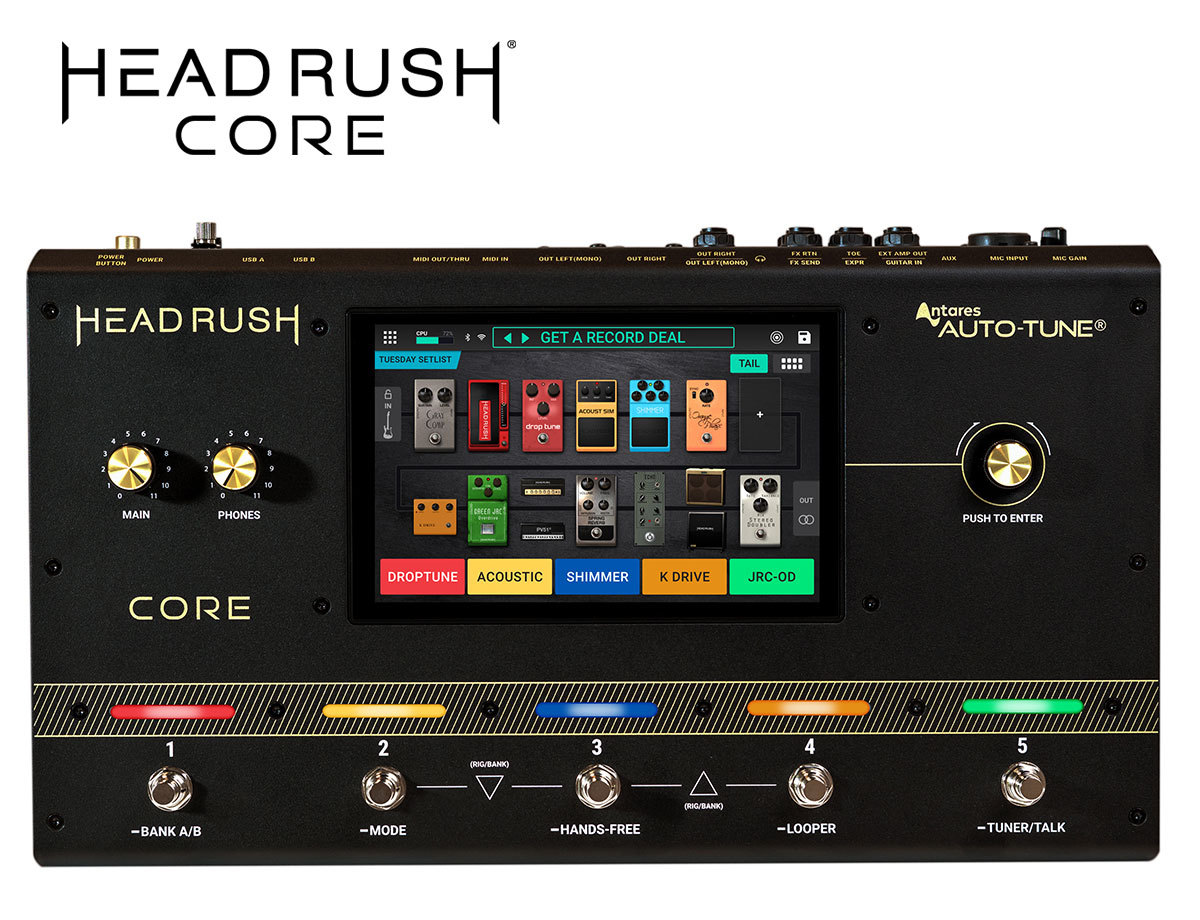 HEADRUSH Core マルチエフェクター フットスイッチ（新品/送料無料