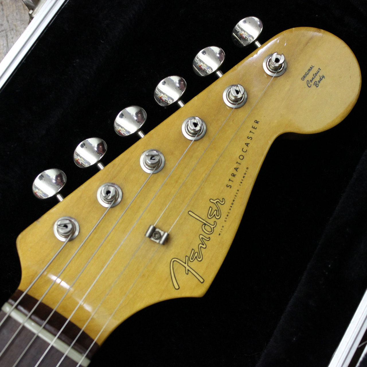 Fender Japan Stratocaster ストラト Candy Apple Red、VANZANDT USA