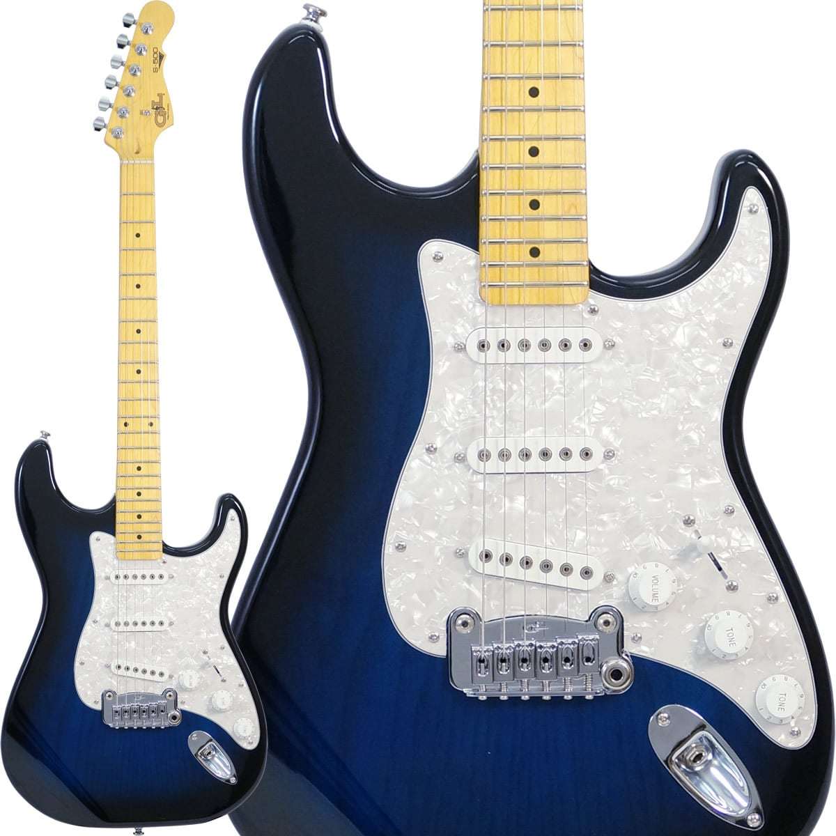 G&L Tribute Series S-500 (Blueburst/Maple) [アウトレットSALE特価