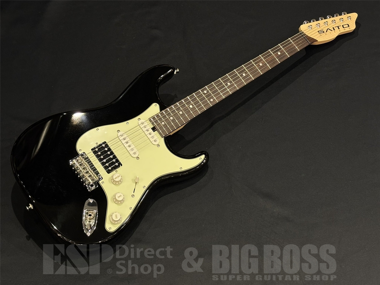 SAITO GUITARS SG S-622CSH MRA SH / BLACK MINT（新品/送料無料
