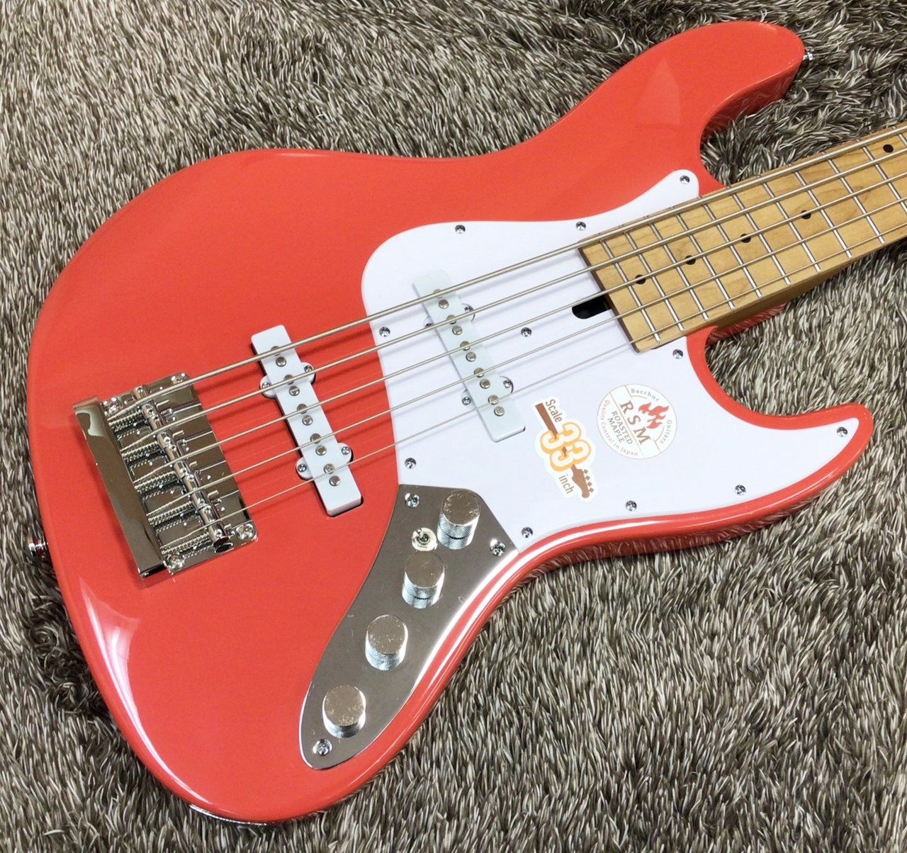 Bacchus WL5-STD33-AC 5弦アクティブベース WL5-STD33-AC RSM/M (Bacchus / バッカス) 5弦ベース エレキベース