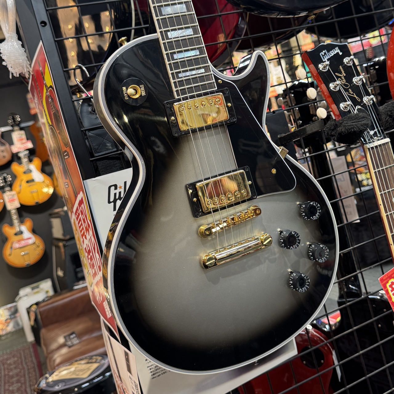 ESP製 Rockinn les paul custom type 山野楽器別注 Gibson Custom Shop 【アウトレット品】Japan Limited Run 1974 Les