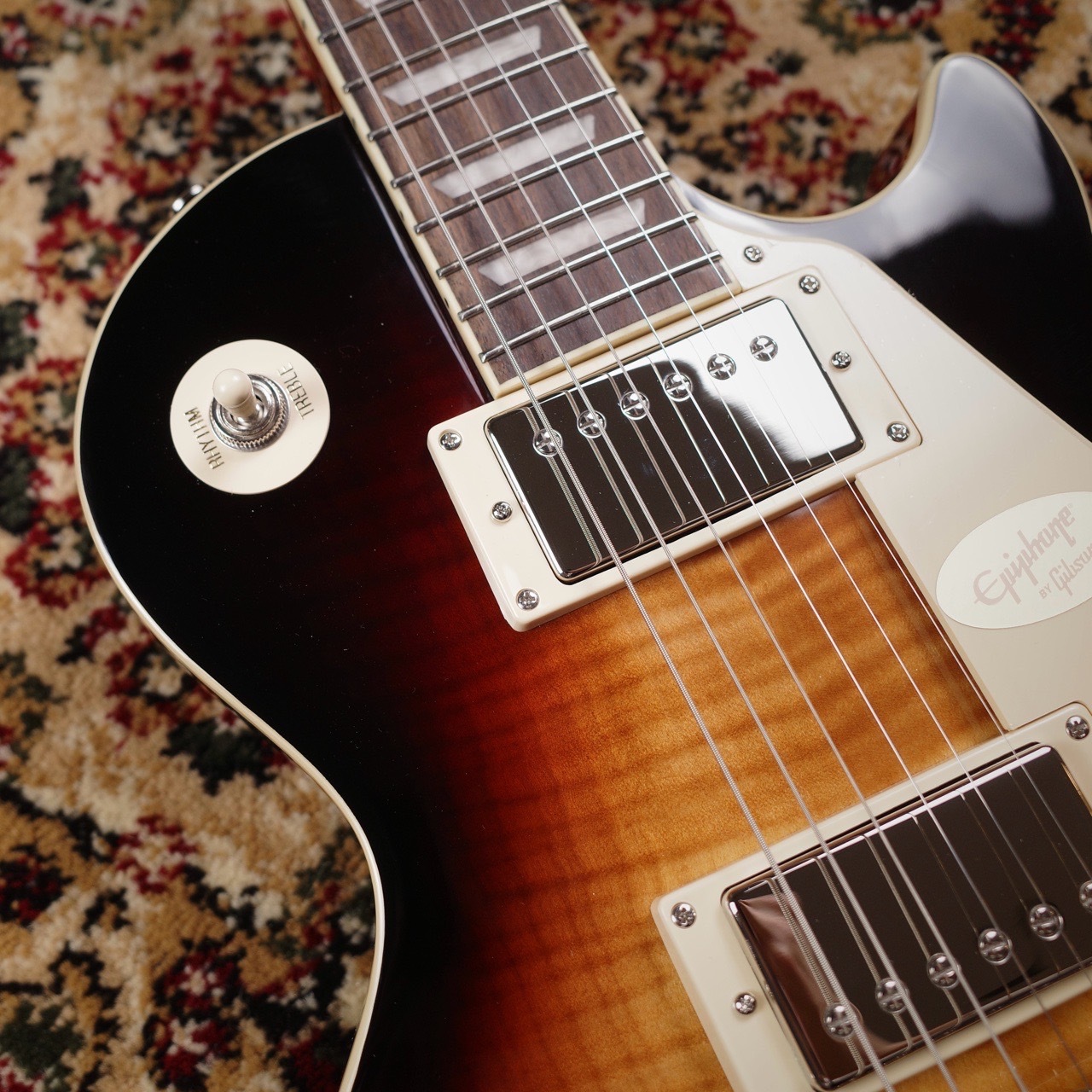 Epiphone Les Paul Standard 50s Figured Bourbon Burst【2025