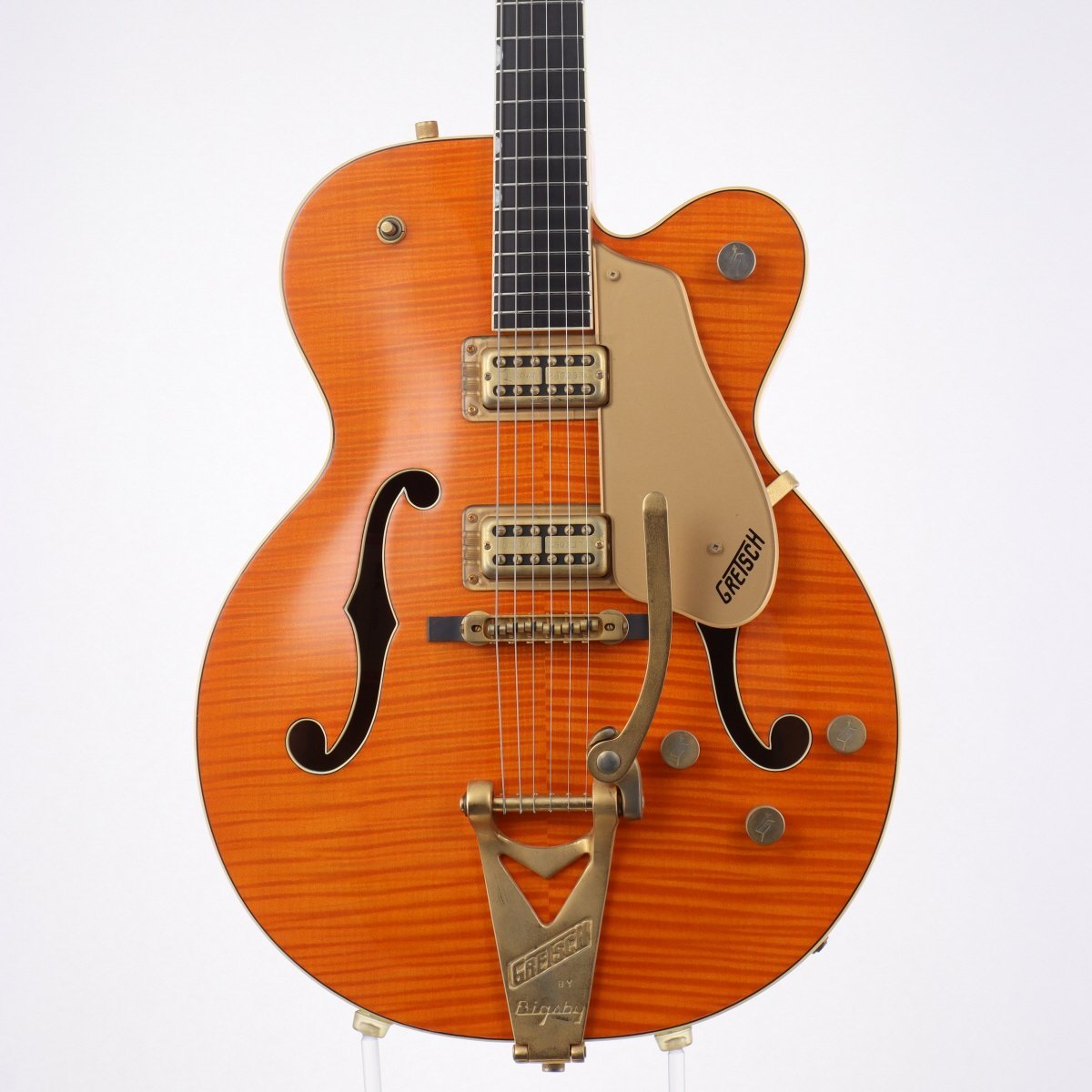 Gretsch G6120W-エレキギター オレンジ/ウエスタン-カントリー GRETSCH Gretsch G6120 Eddie Cochran Signature Hollow Body