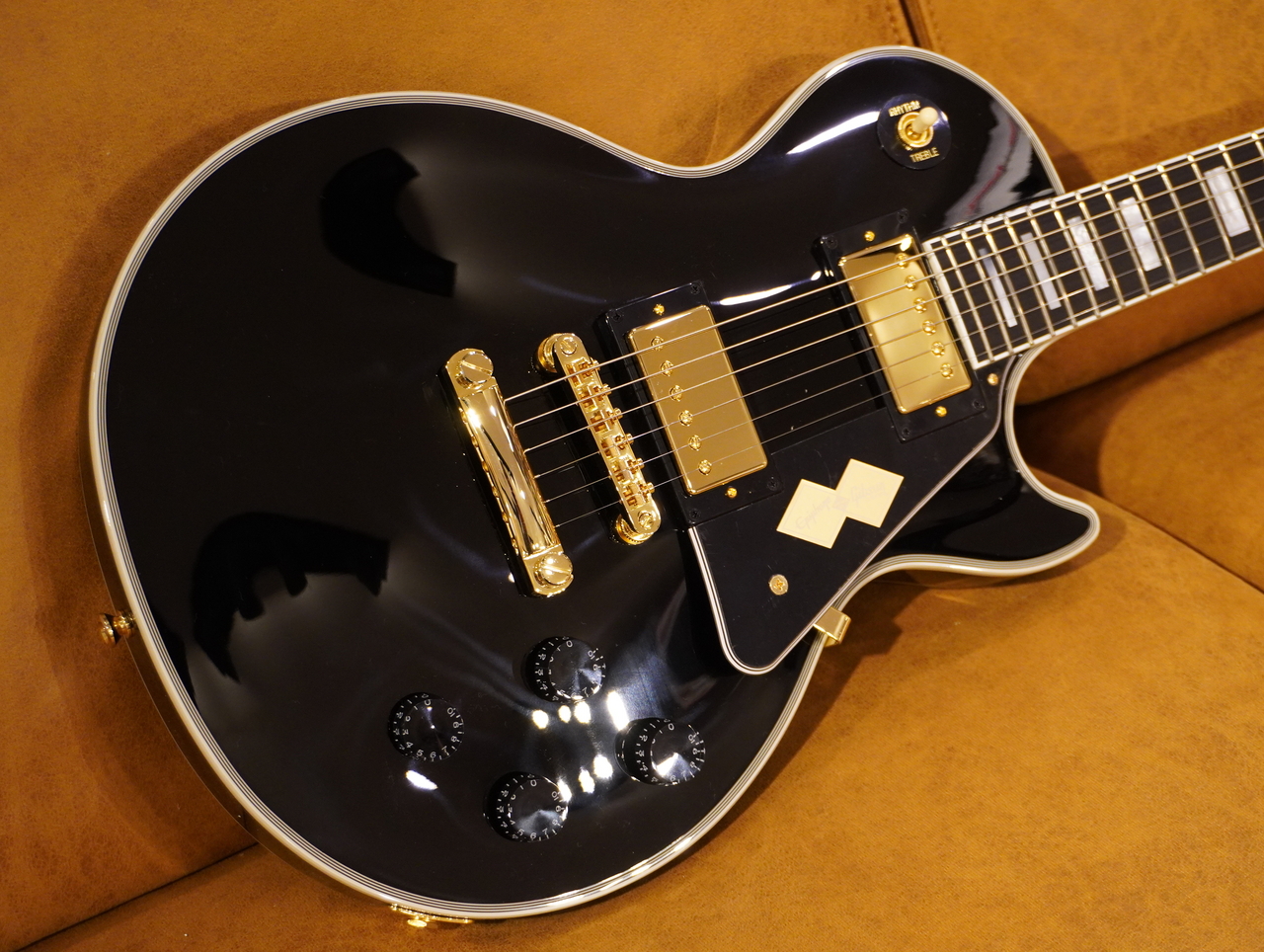 日本製 Epiphone Les Paul Custom EB Gibson Epiphone Les Paul Custom 【Ebony】 Inspired by Gibson Custom