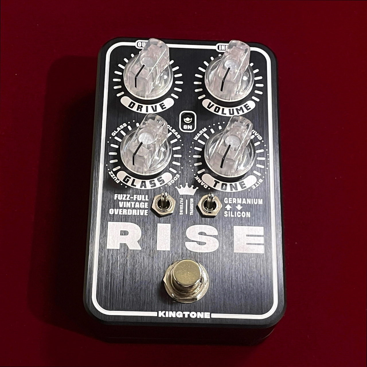 KING TONE GUITAR RISE V3 【新バージョン入荷】【トレブルブースター