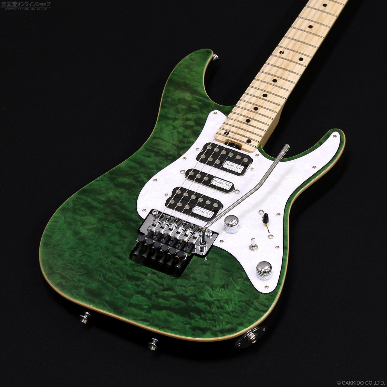 SCHECTER SD-2-24-AL GRN/M [See-thru Green]（新品/送料無料
