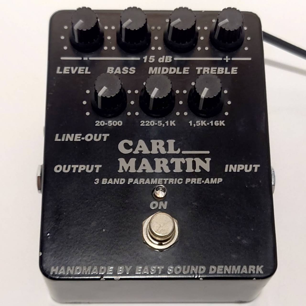 CARL MARTIN 3BAND PARAMETRIC EQ PRE-AMP（中古/送料無料）【楽器検索