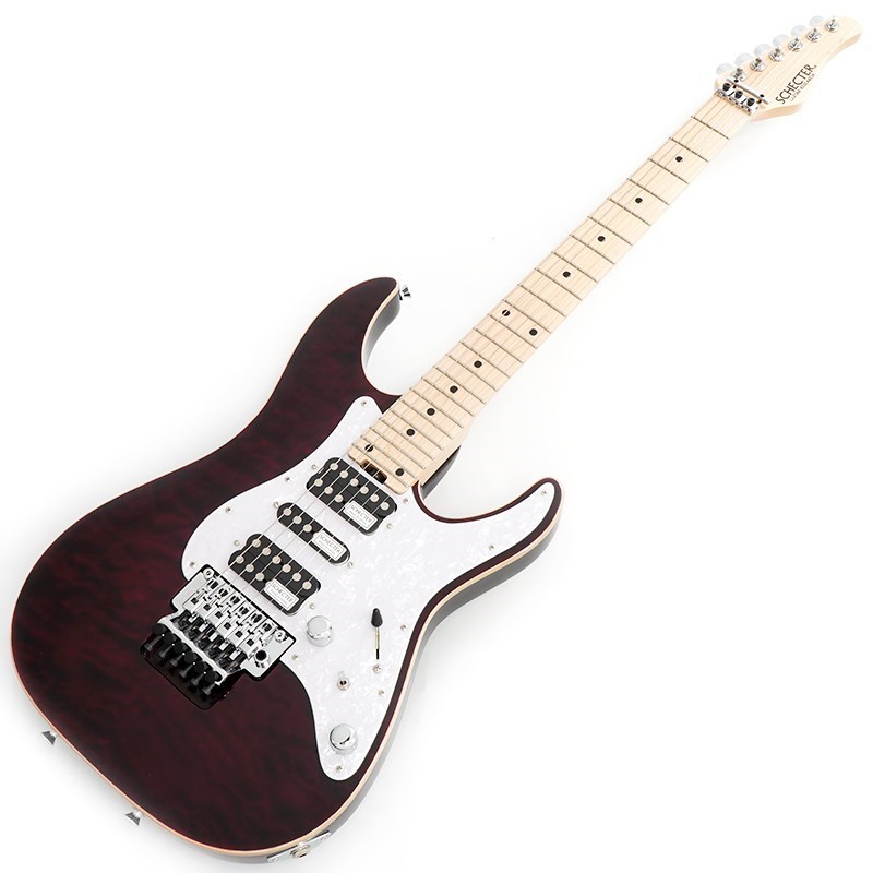 美品 SCHECTER sd-2-24 see-thru red SCHECTER SD-2-24-AL-VTR (See-Thru Red/R) : イケベ楽器店