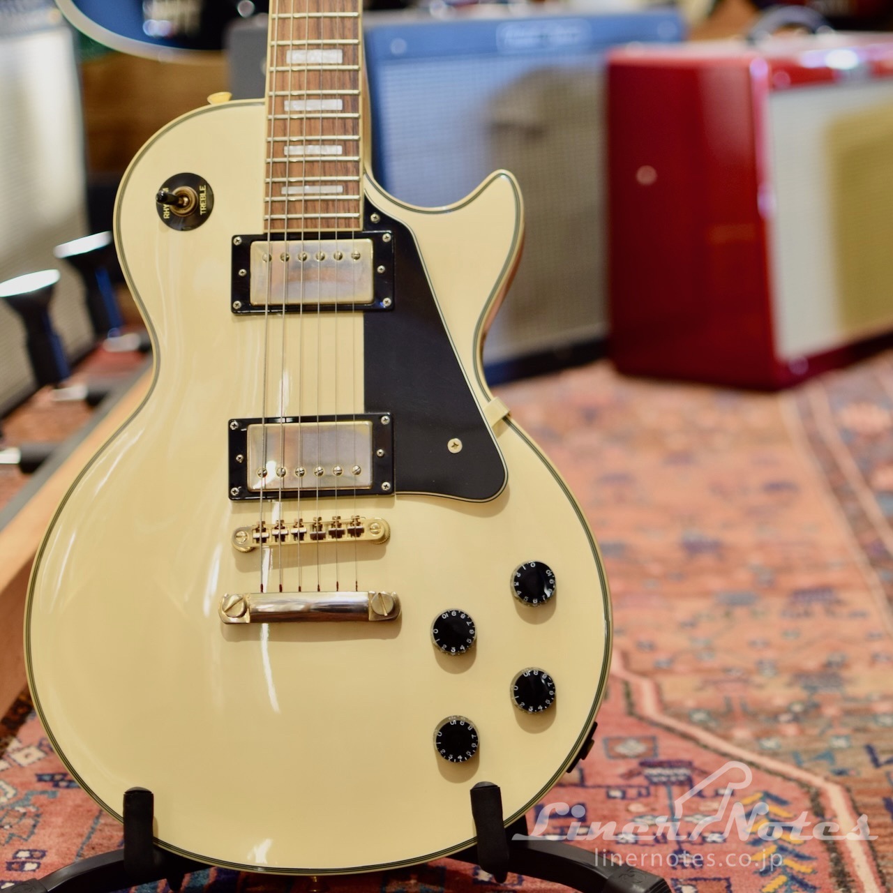 Epiphone Les Paul アイボリー 中古】Epiphone / Les Paul Custom Alpine White -2008