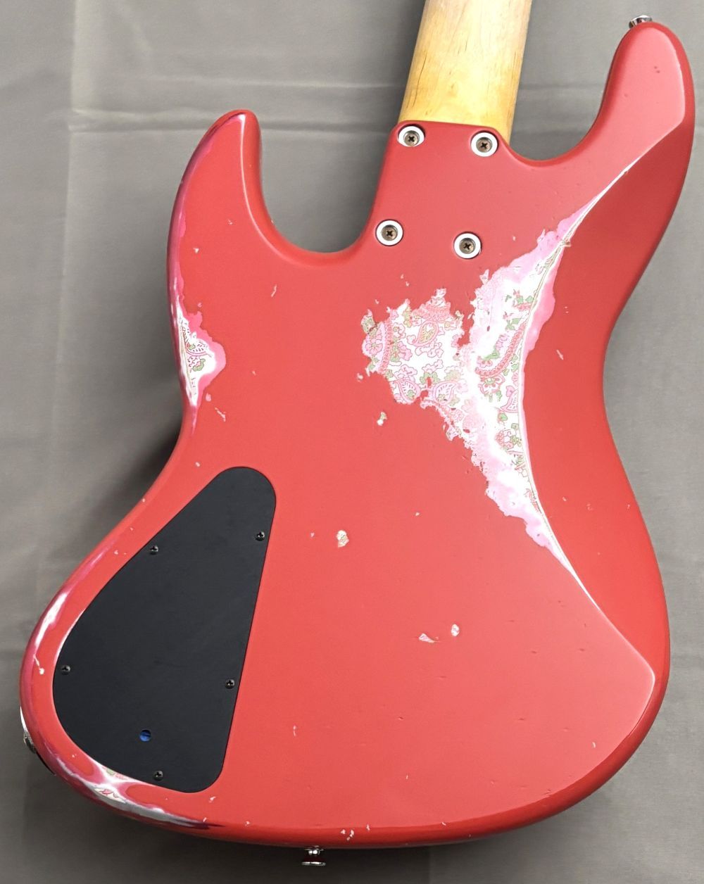 Xotic XJ-1T 5st Alder/R/Roasted -Fiesta Red over Pink Paisley /MH