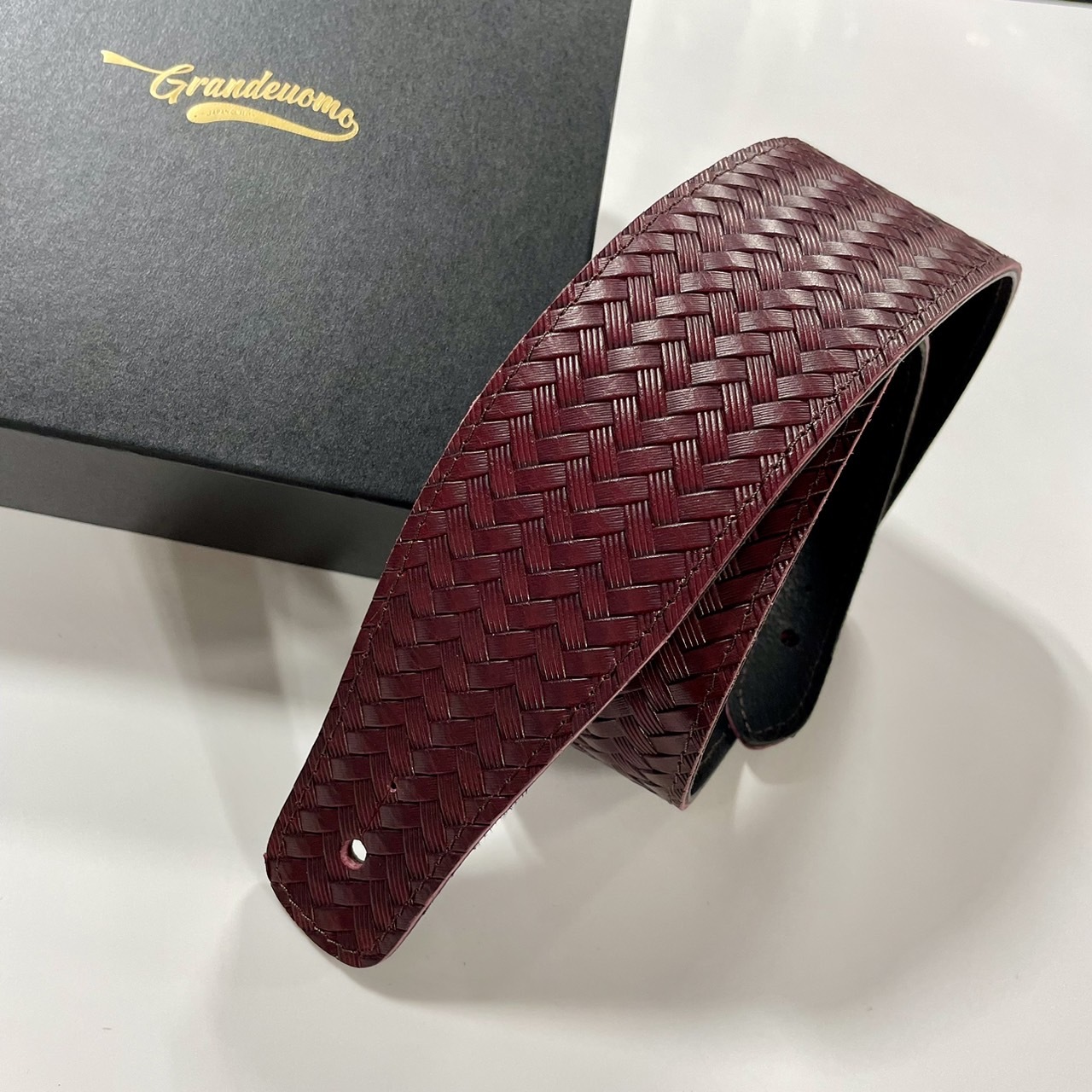 Grande uomo G-Premium Mesh Reddish Brown【Black Back】