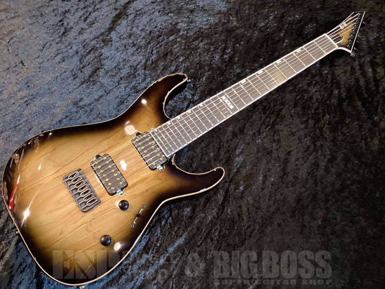 ESP E-II M-II 7NT HS SM Natural Burst 7弦