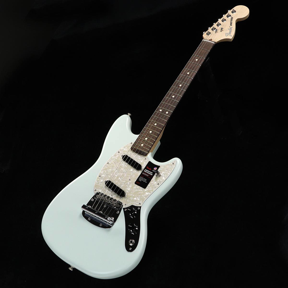 Fender American Performer Mustang Satin Sonic Blue Rosewood 【渋谷