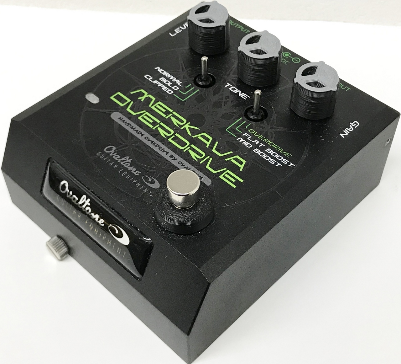 MERKAVA OVERDRIVE - Ovaltone -handmade effect pedals-