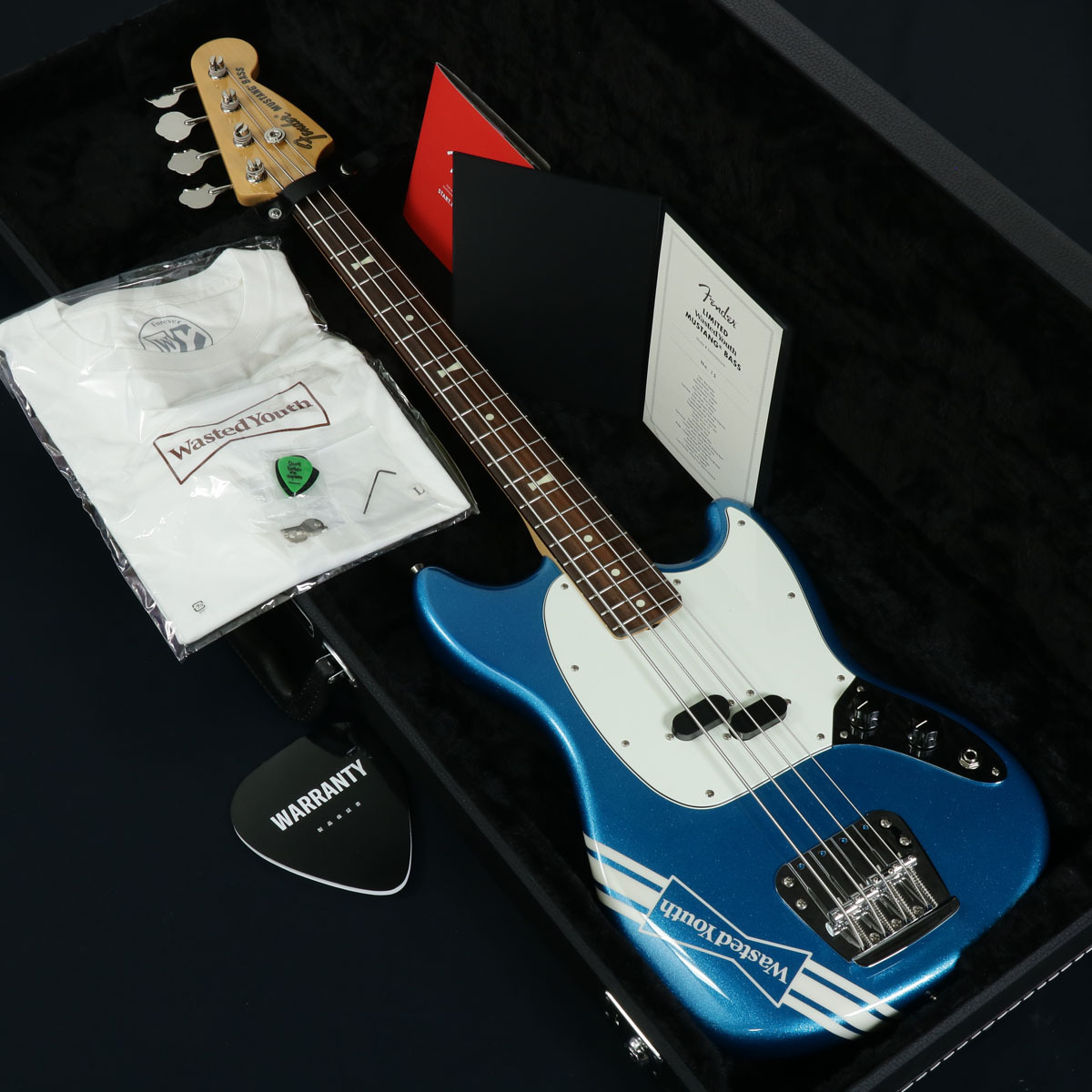Fender LIMITED WASTED YOUTH MUSTANG BASS ［3.68kg/2023年製