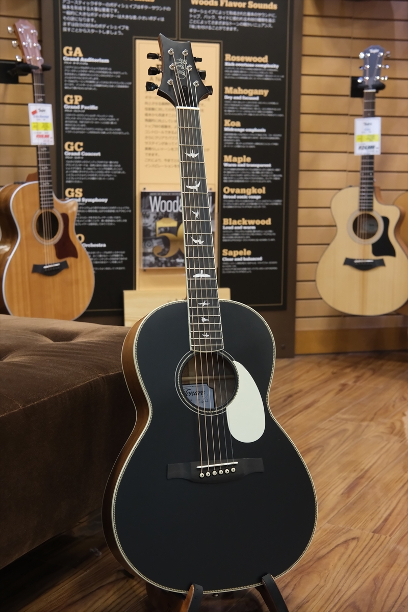 Paul Reed Smith(PRS) SE P20E Parlor w/Fishman / Satin Black Top