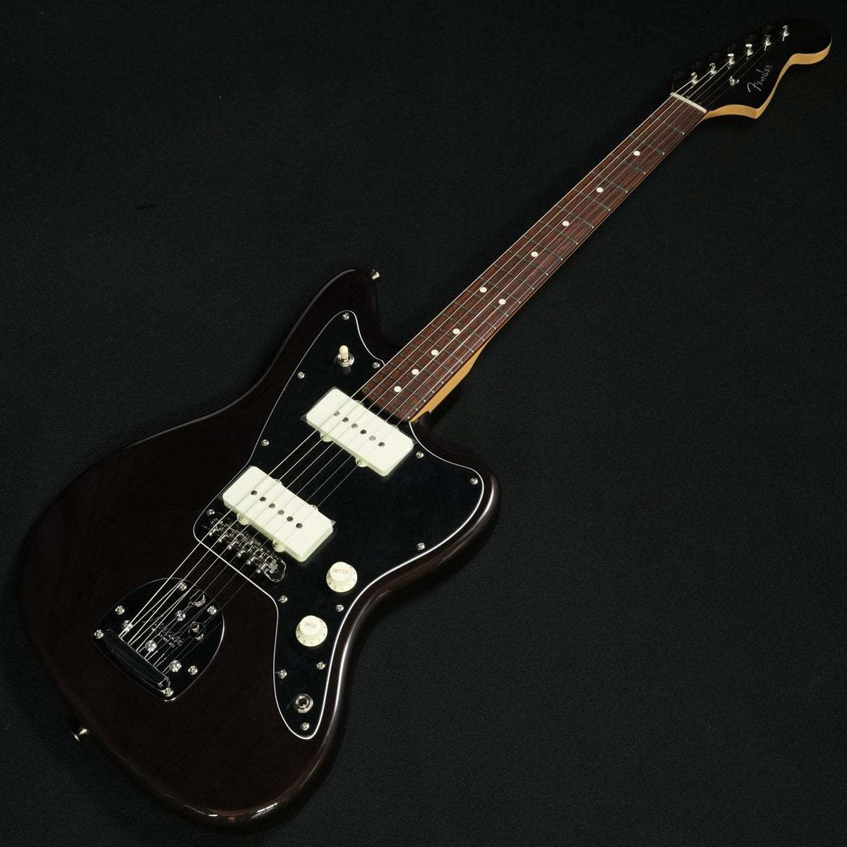 Fender FSR Collection Hybrid II Jazzmaster Alder Trans Black ≪S/N