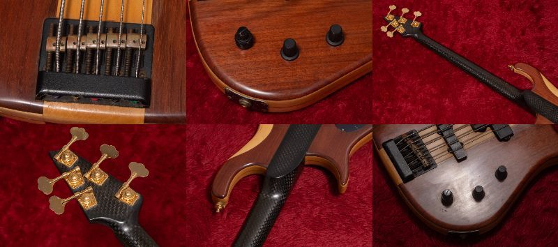 Modulus 80s BassStar 5 Strings Bass Graphite PJ 4.060kg【GIB