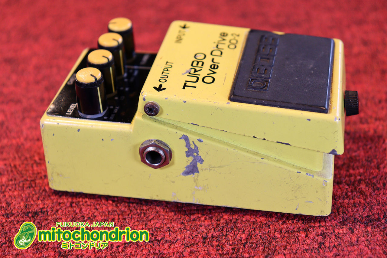 BOSS 1980年代 OD-2 / TURBO Over Drive【MADE IN JAPAN】（中古