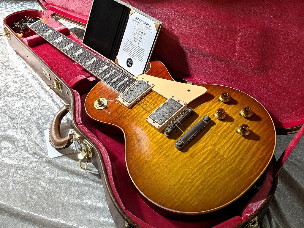 Gibson Custom Shop PSL Murphy Lab 1959 Les Paul Reissue Light Aged ~ Faded Cherry Sunburst ~ #961490【3.95kg】 사진 2