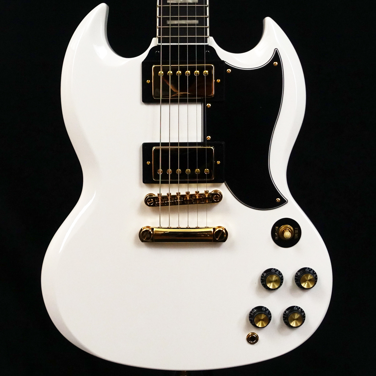 Epiphone SGスタイル エレキベース ホワイト Amazon | Epiphone SG Standard Electric Guitar (Right Handed
