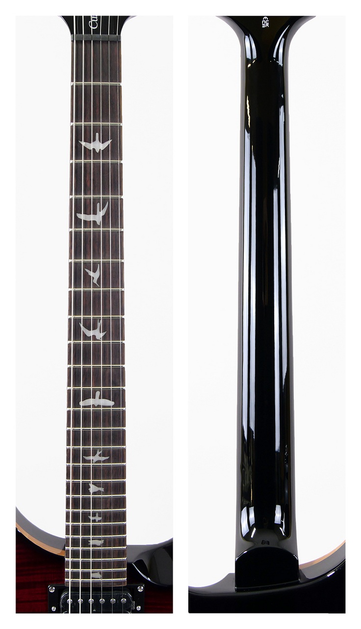 Paul Reed Smith SE Custom 24 フラットトップ Paul Reed Smith(PRS) SE Custom 24 (Fire Red Burst)（新品