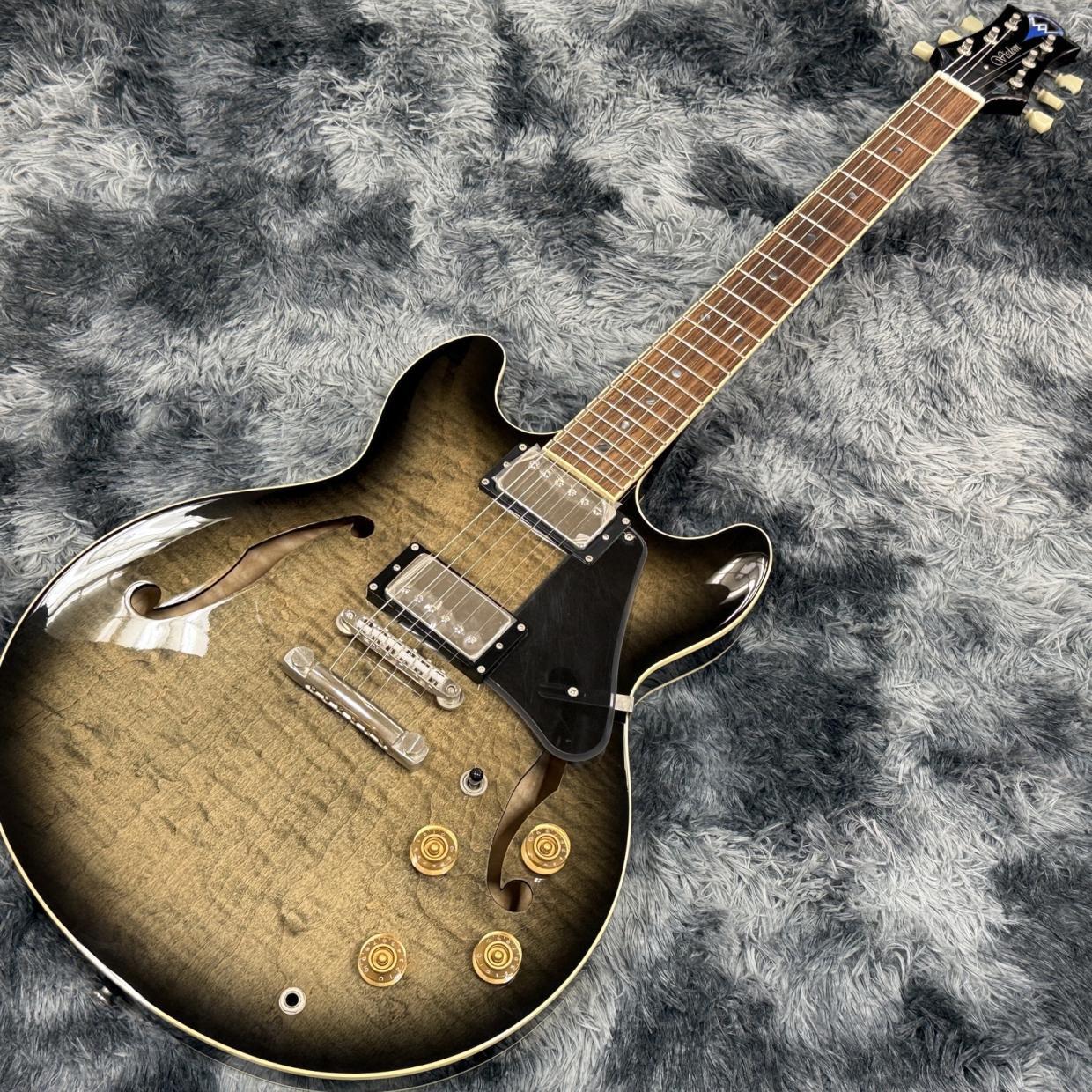 Wisdom Guitars DC7 Moon Black 【Made in Japan】【흠집 있음 특가】 사진 2