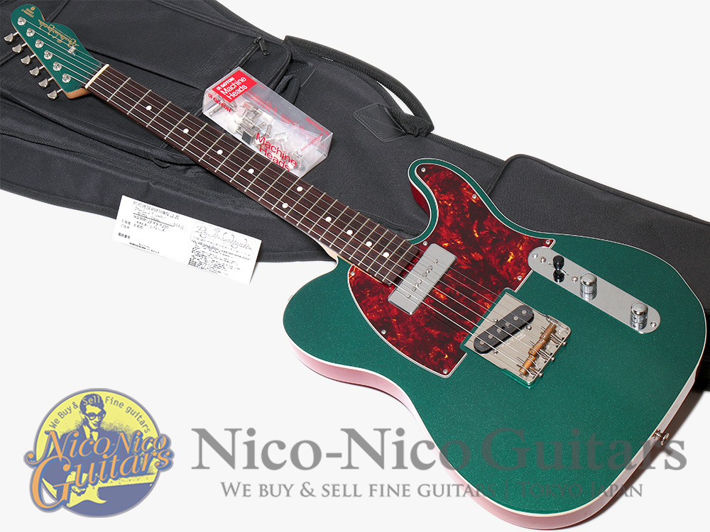 Psychederhythm(サイケデリズム)エレキギター Psychederhythm Standard-T Beetle Green Metallic【3.54 s