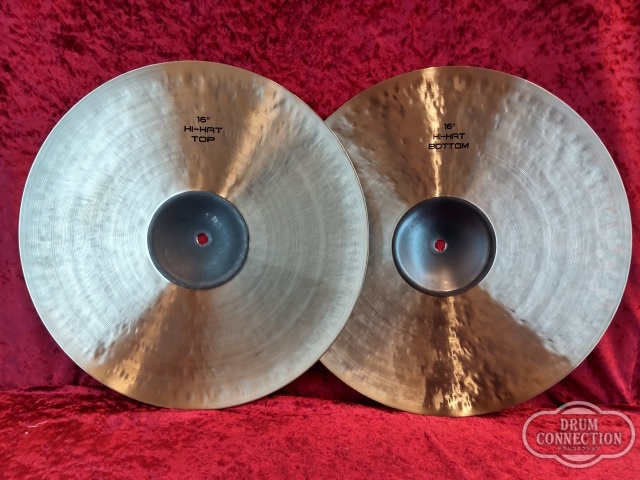 T-Cymbals T-Air(No hole) Hi-hat 16