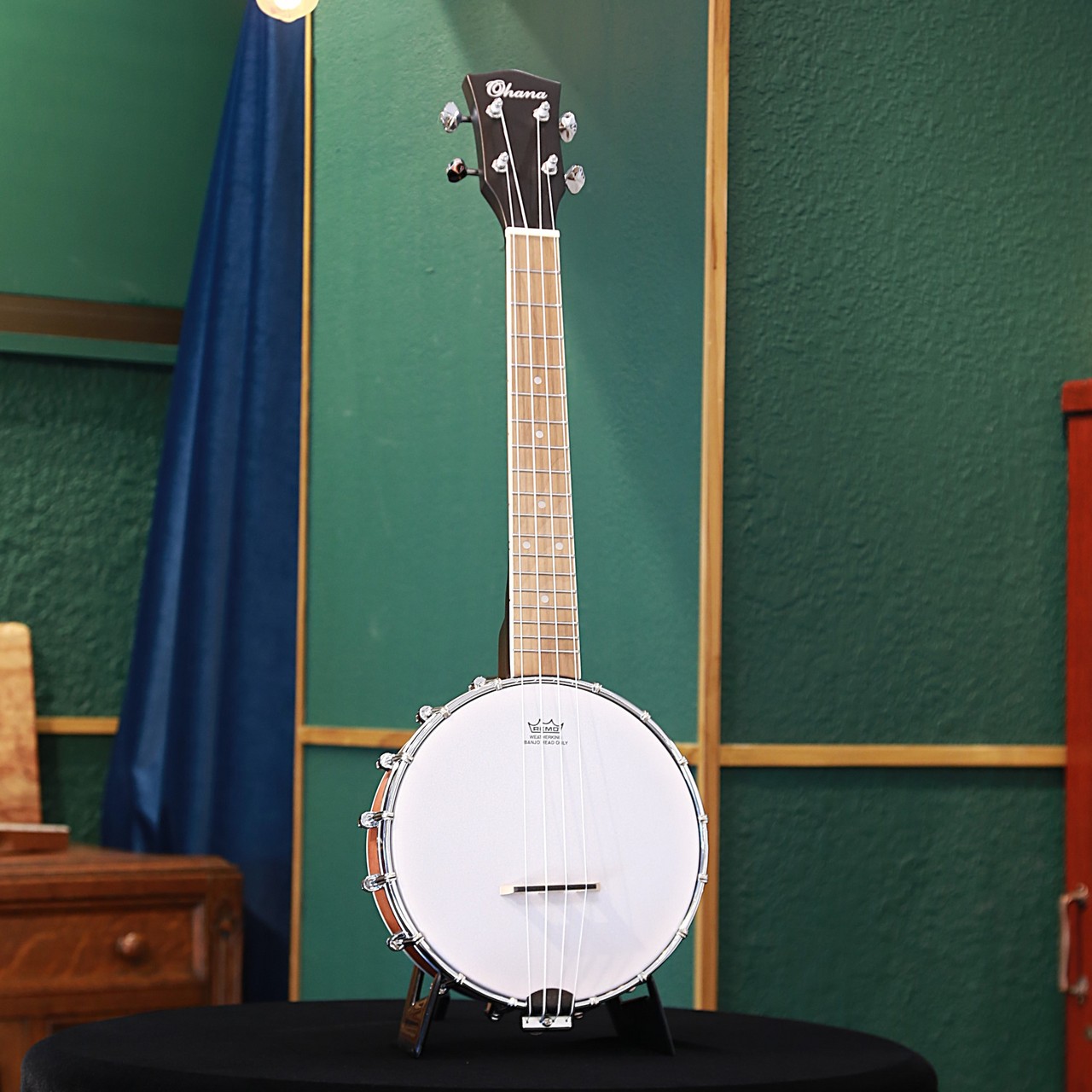 Ohana Ukuleles 【弦プレゼント】TK-120BUC, Banjolele, Closed Back