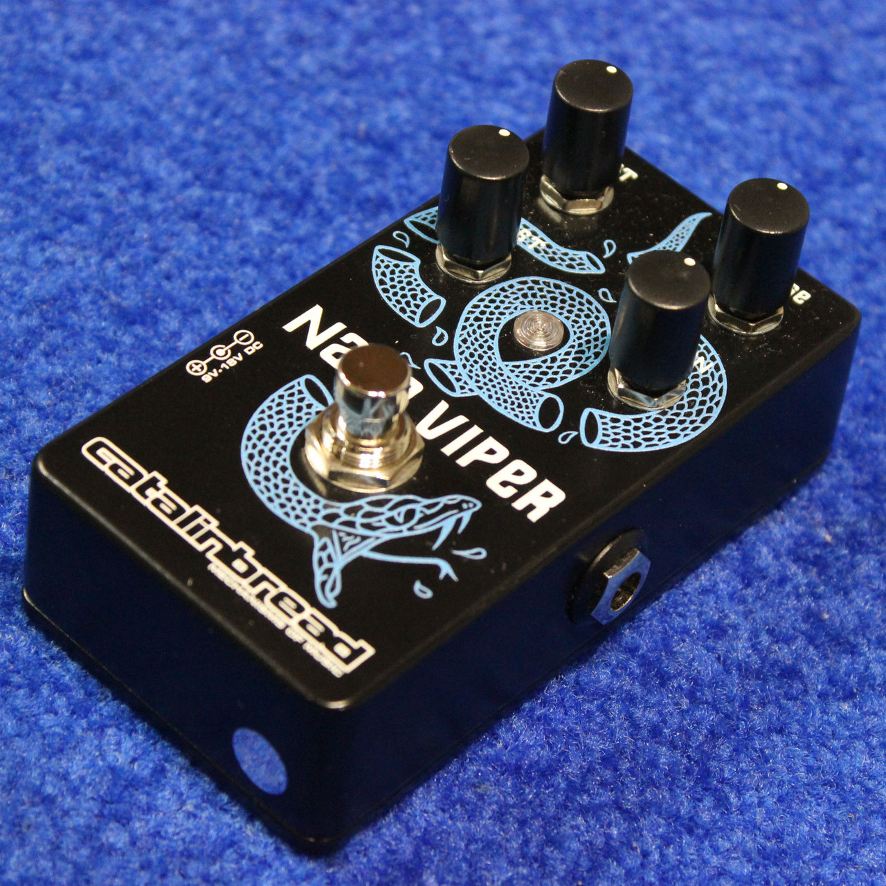 アウトレット自作Catalinbread Naga Viper/9〜18V対応 アウトレット自作Catalinbread Naga Viper/9〜18V対応 立体ステッカー