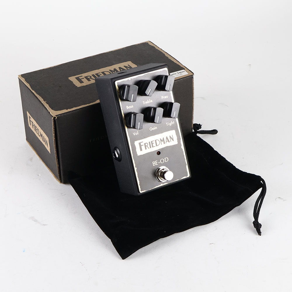 中古 FRIEDMAN BE-OD ギターエフェクター Friedman 【中古】 オーバードライブ エフェクター Friedman BE-OD
