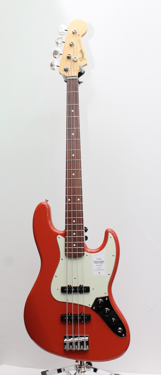 Fender Made In Japan Traditional 60s Jazz Bass / Fiesta Red