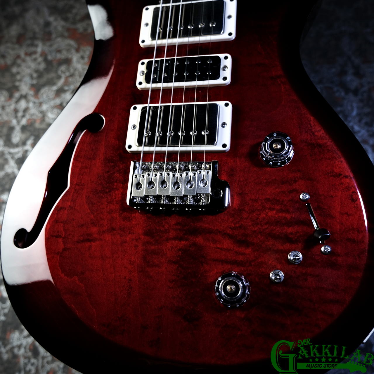 Paul Reed Smith(PRS) 2025 S2 Special Semi-Hollow Fire Red Burst