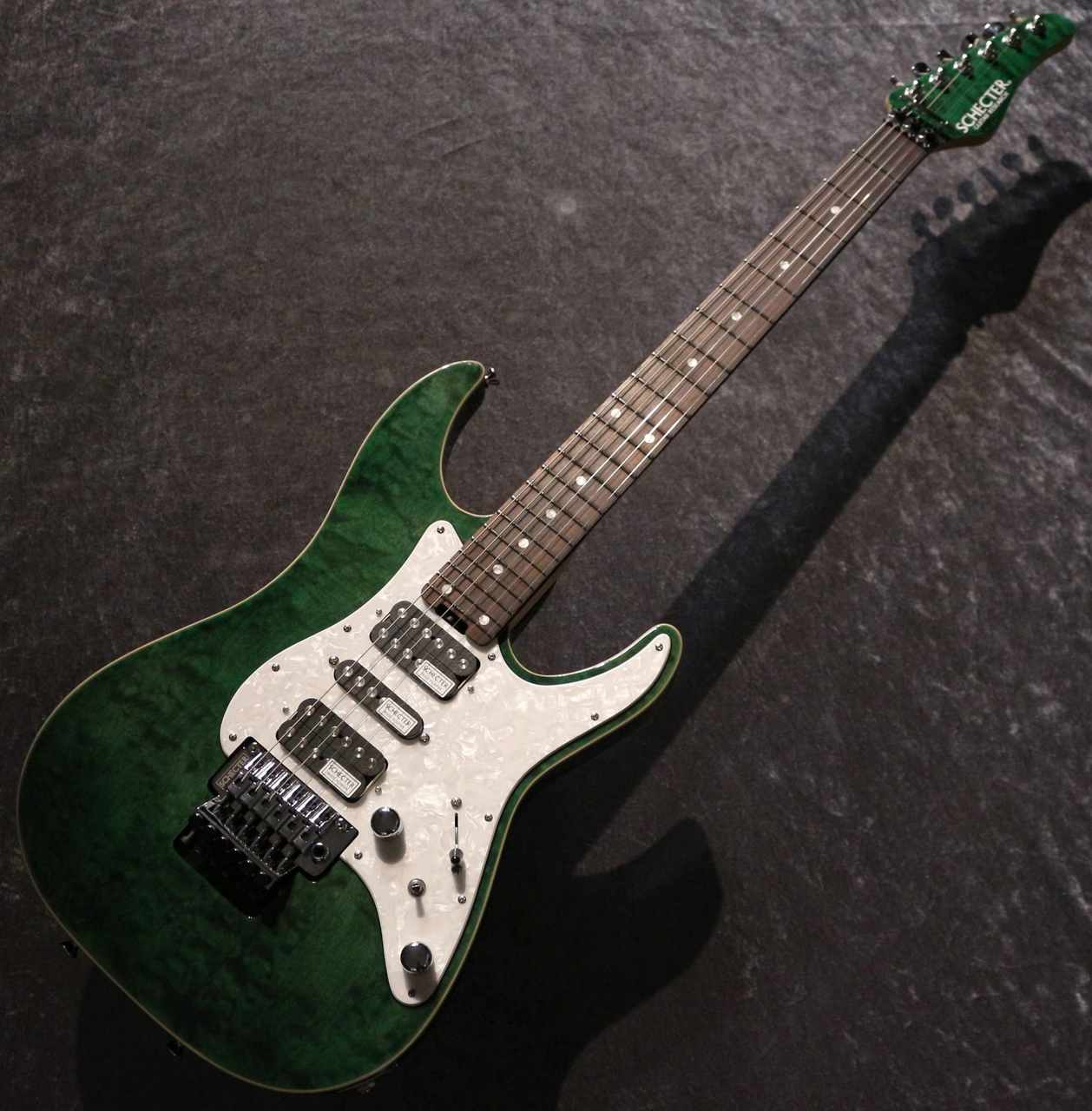 SCHECTER SD-2-24 AL キルトメイプルトップ SCHECTER SD-2-24 AL キルトメイプルトップ