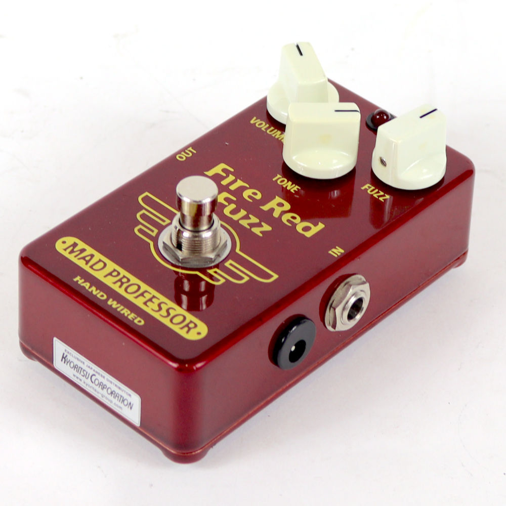 特別オファー ファズペダル 【中古】 PROFESSOR MAD MAD RED FIRE PROFESSOR ギター