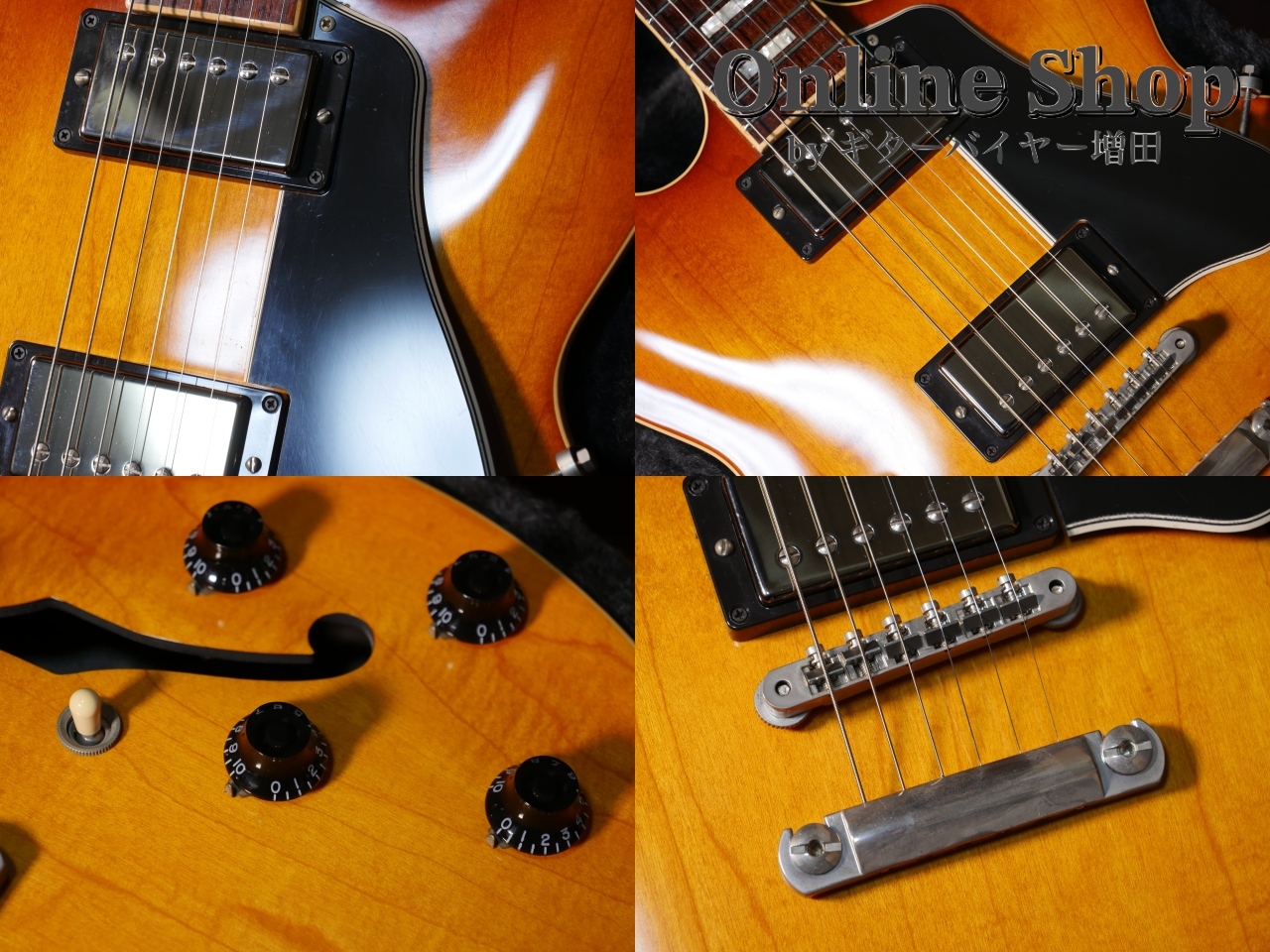 Gibson Memphis 2017 ES-335 Block Plain Top Faded Light Burst（中古