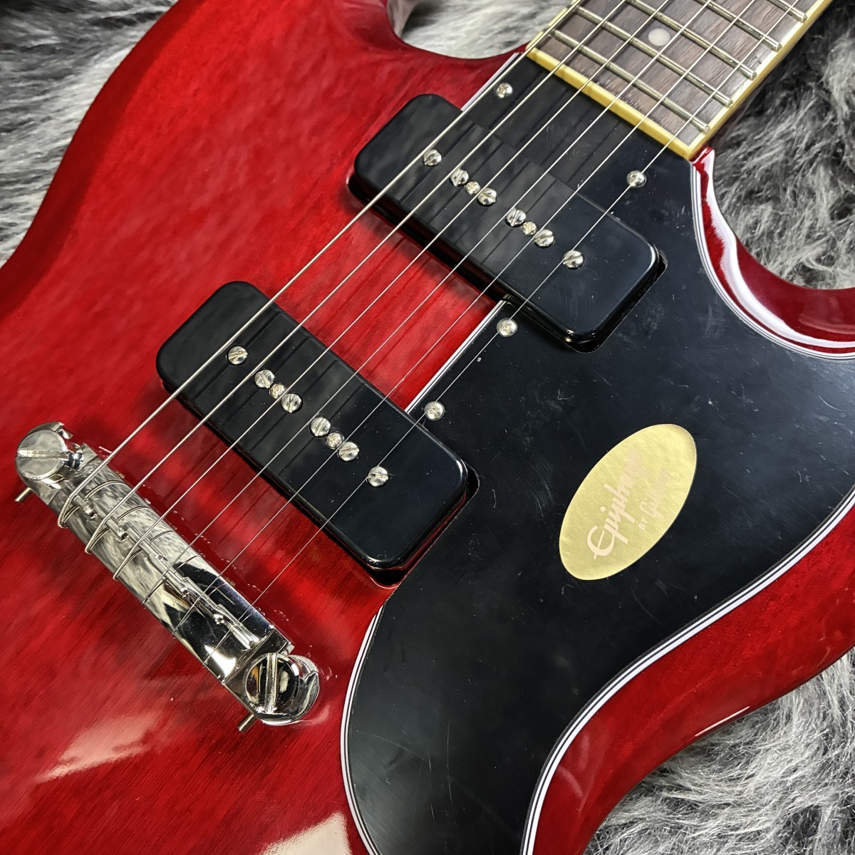 Epiphone Inspired by Gibson SG Special P-90 Cherry Red（新品/送料