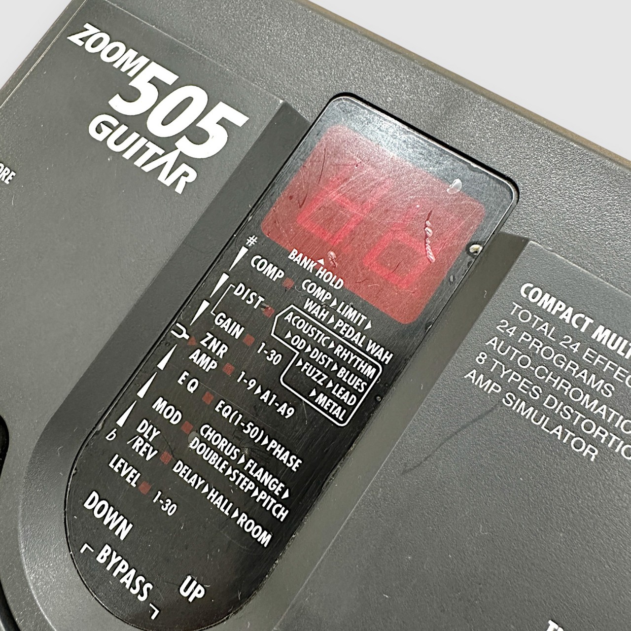 ZOOM 505 Guitar Compact Multi Series マルチエフェクター（中古
