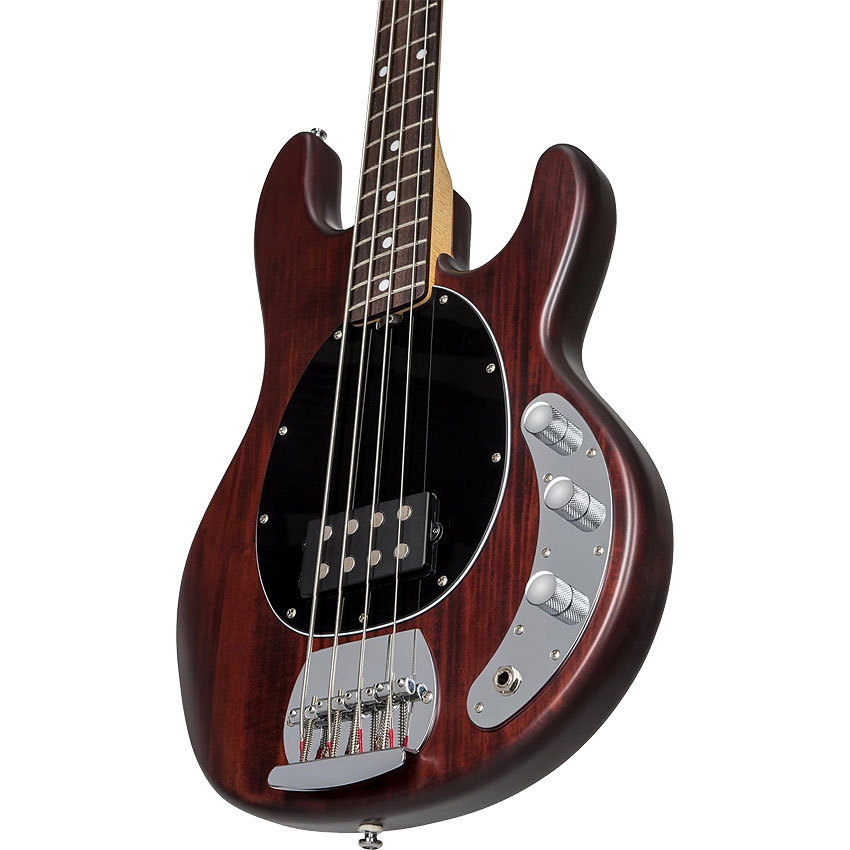 Sterling by MUSIC MAN エレキベース Ray4 Walnut Satin/R スティングレイ スターリン （新品/送料無料）【楽器検索デジマート】