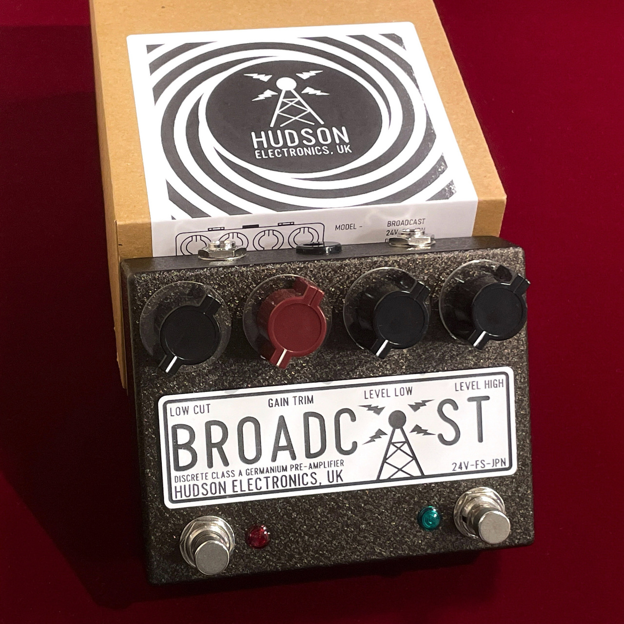 【れすぽーる】soloist/dual broadcast 2in1 Hudson Electronics Broadcast 24V-DUAL-JPN 【40台限定生産