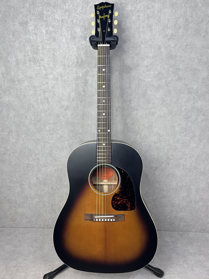 エピフォンInspiredByGibsonCustom1942BannerJ45 Epiphone Inspired by Gibson Custom 1942 Banner J-45【加古川