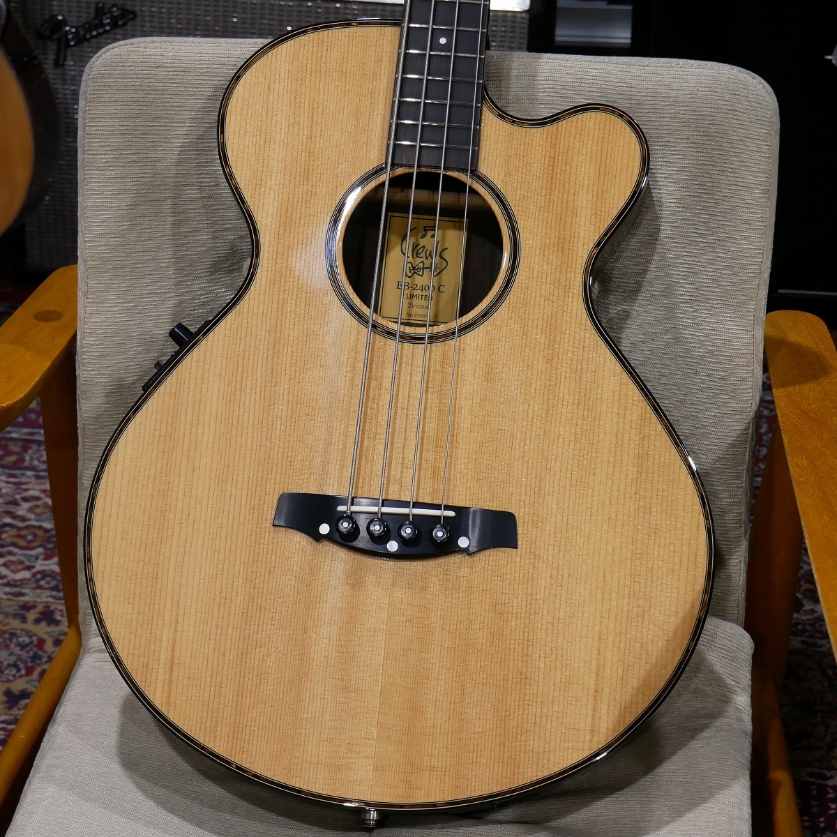 Crews Maniac Sound EB-2400 Limited / Ziricote 【ジリコーテバック