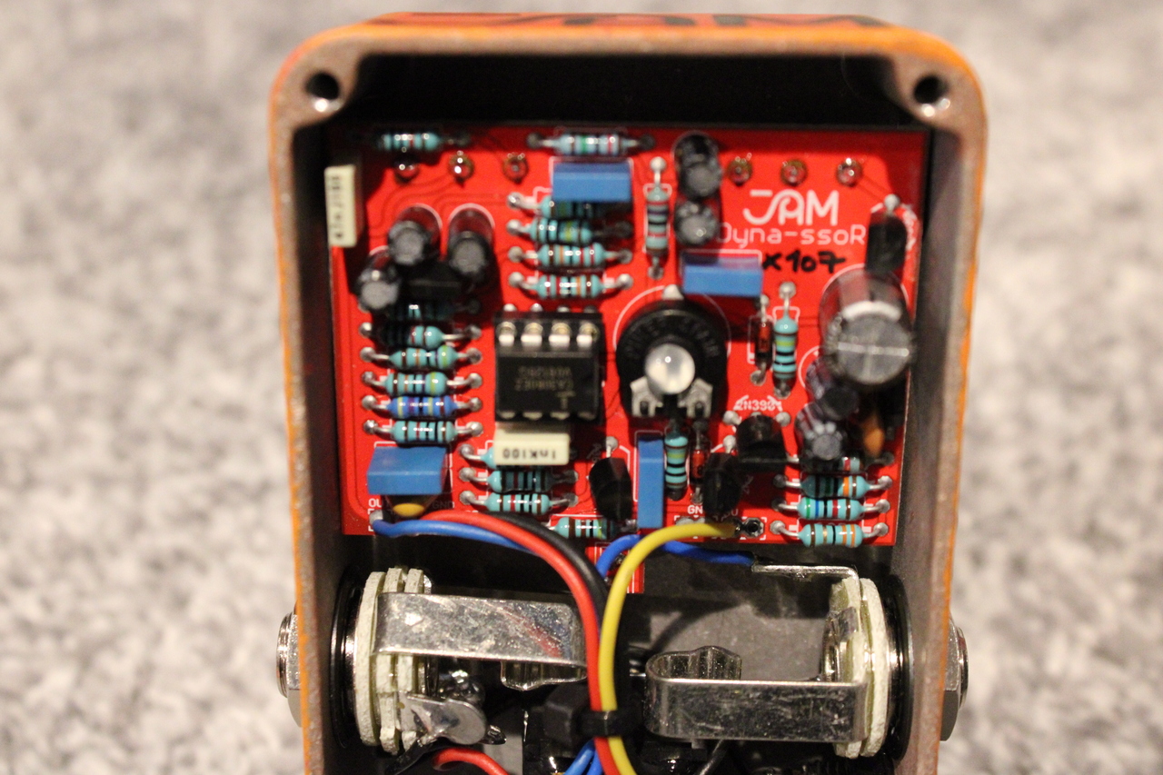 JAM pedals Dyna-ssoR【ビンテージパーツ使用アナログコンプレッサー