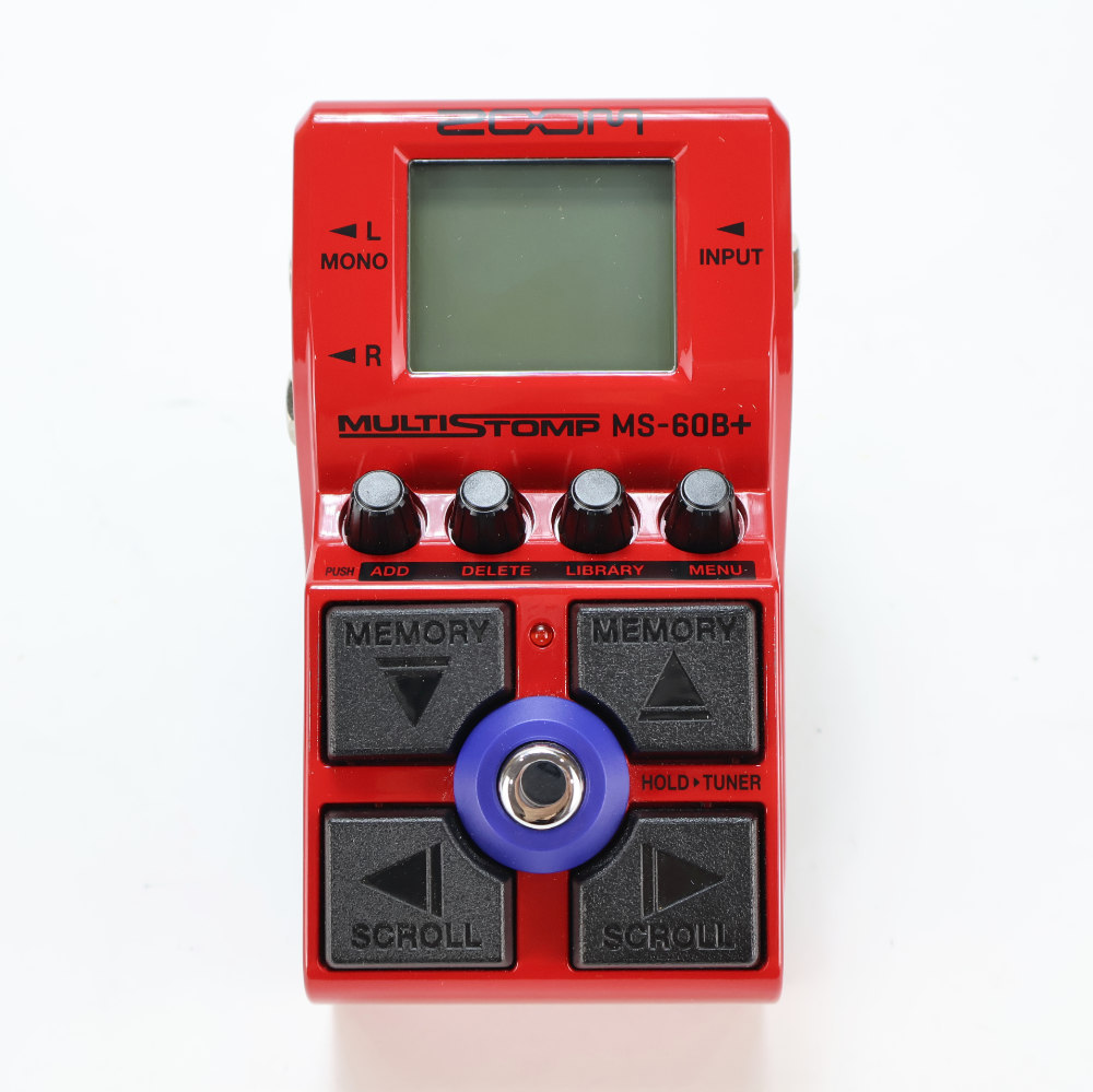 ZOOM 【中古】 ZOOM ズーム MS-60B+ MultiStomp ベース マルチ