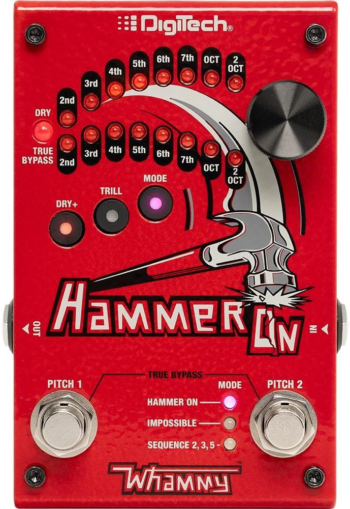 DigiTech HammerOn【新感覚ピッチシフター】【Whammyシリーズ新製品